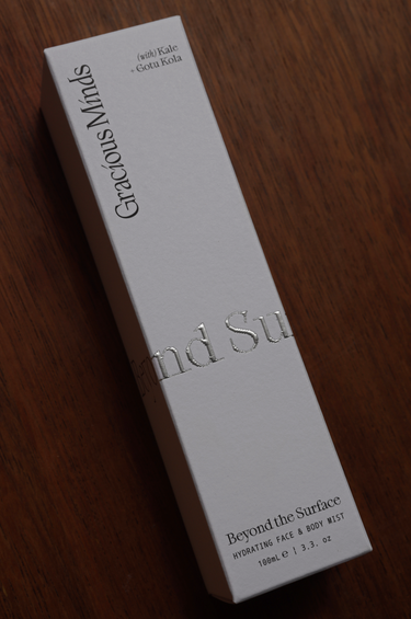 GRACIOUS MINDS – BEYOND THE SURFACE HYDRATING FACE MIST/TONER